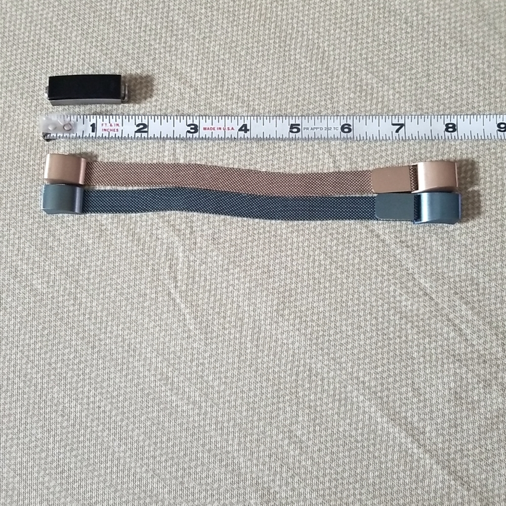 2 Designer Mesh Bands For Fitbit Alta HR Devices - Set One - Picture 2 of 2